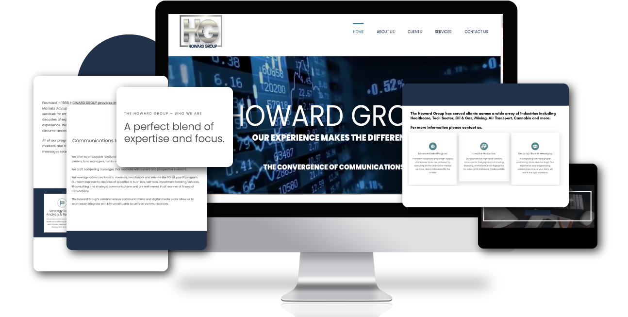 The Howard Group is Canada’s leading Investor Relations firm experienced in building research and goal driven campaigns that deliver results.